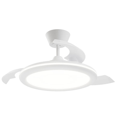 Ventilador de techo Sulion Bombay blanco, mate, palas lechoso 2308937