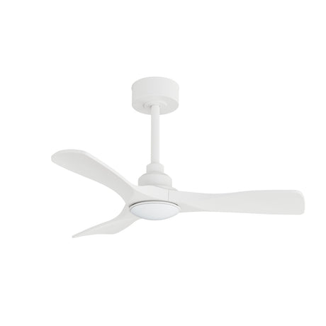 Ventilador de techo con luz Sulion Carla S LED blanco apto exterior CCT IP44 Ø91cm 21W 2198767