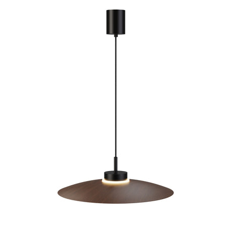 Plafón Sulion Carmen LED madera metal CCT Ø50cm 9W 2191447