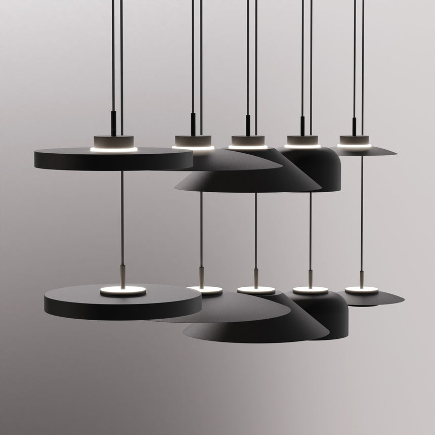 Plafón Sulion Carmen LED metal CCT Ø50cm 9W 2200064