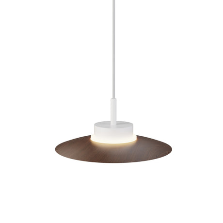Plafón Sulion Carmen LED madera metal CCT Ø30cm 9W 2191515