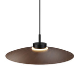 Plafón Sulion Carmen LED madera metal CCT Ø50cm 9W 2191447