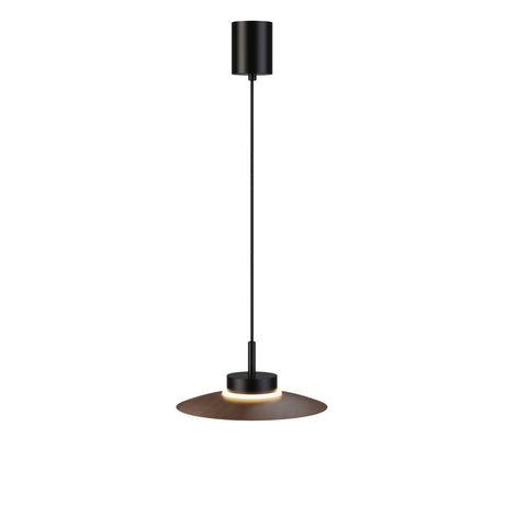 Plafón Sulion Carmen LED madera metal CCT Ø30cm 9W 2191423