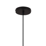 Lámpara colgante 1 luz acero pintado oro 8922