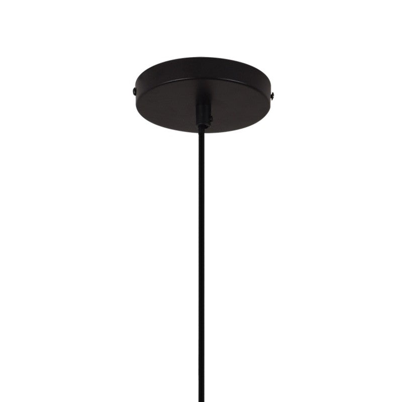 Lámpara colgante 1 luz acero pintado oro 8922