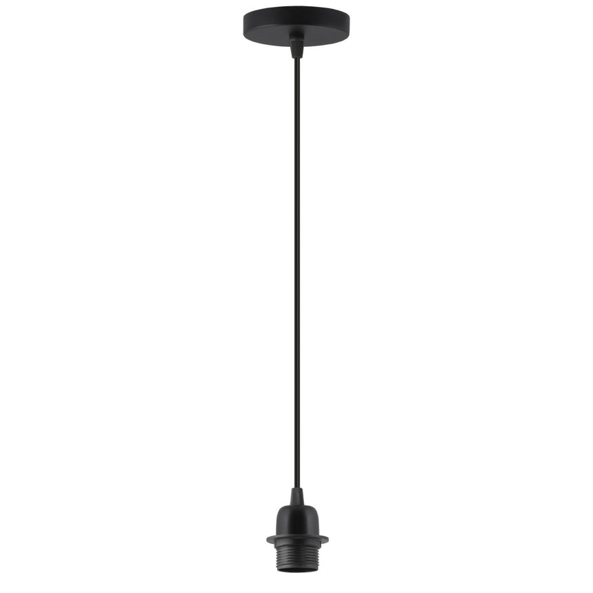 Ventilador de techo retráctil con luz AJP Togo LED negro 3 palas 3000-6500K Ø50cm 68W 16034 — vista 7