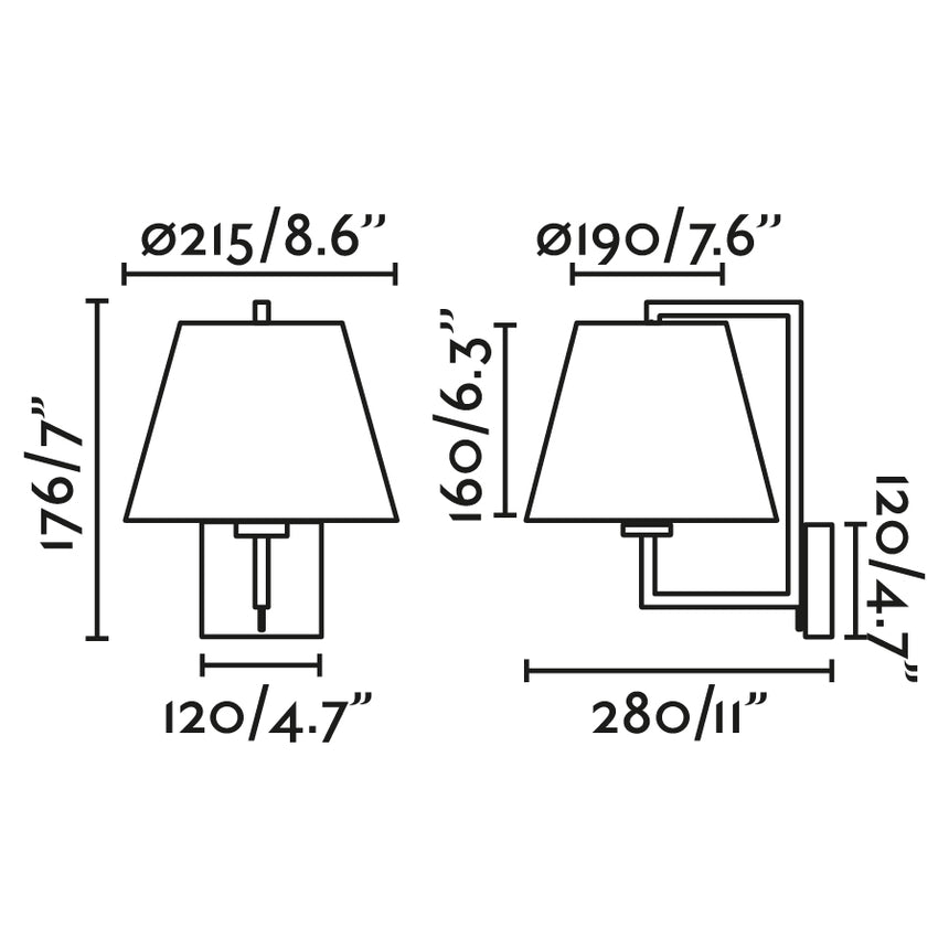 Faro FRAME Lámpara aplique níquel mate/beige 20170-02