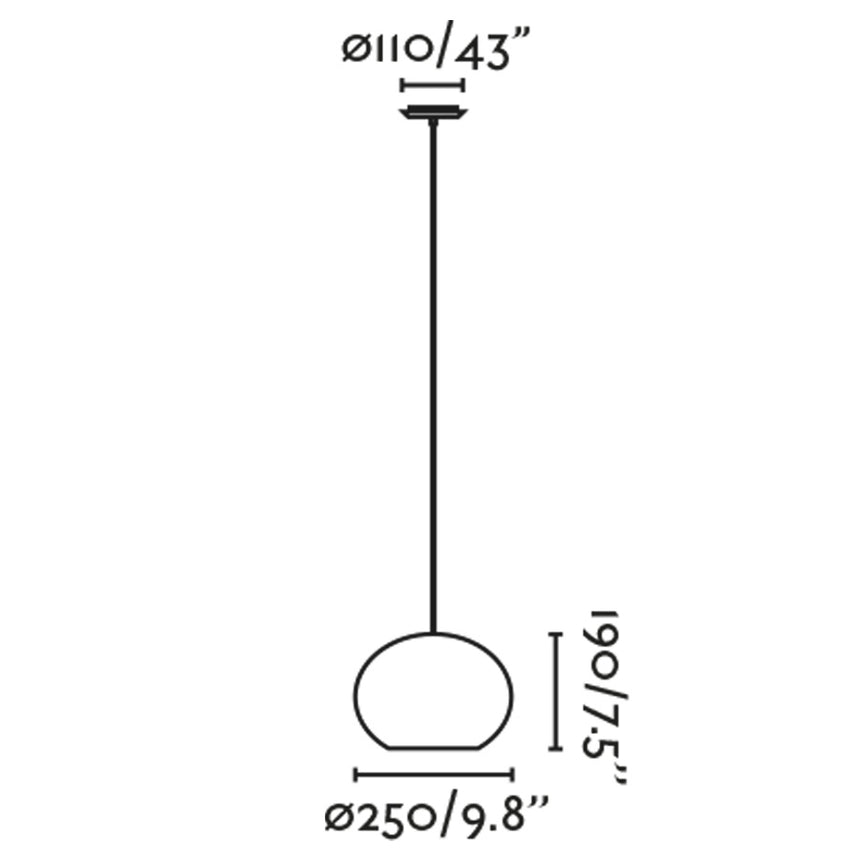 Faro HAKA 250 Lámpara colgante negra/ratán 65134-73