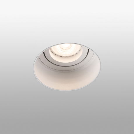 Faro HYDE R Lámpara empotrable blanco redondo orientable sin marco 40110