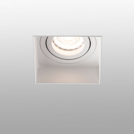 Faro HYDE SQ Lámpara empotrable blanco cuadrado orientable sin marco 40112