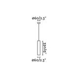 Faro STAN Lámpara colgante blanca 43754