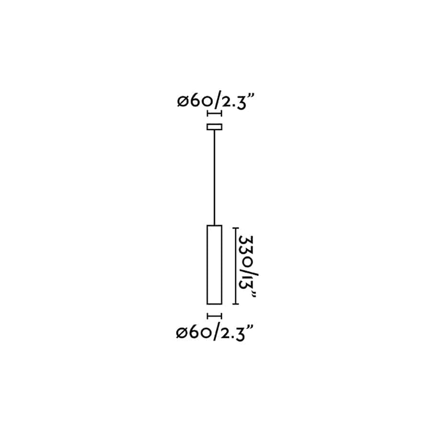 Faro STAN Lámpara colgante blanca 43754