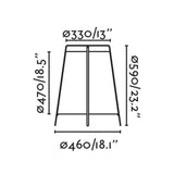 Faro AKANE Lámpara de pie verde 71262