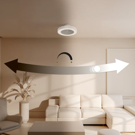 Ventilador de techo con luz Sulion Cubis LED blanco CCT 32W 2207490