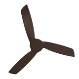 Ventilador de techo Sulion Dana 132cm marrón motor DC apto exterior con mando — vista 5