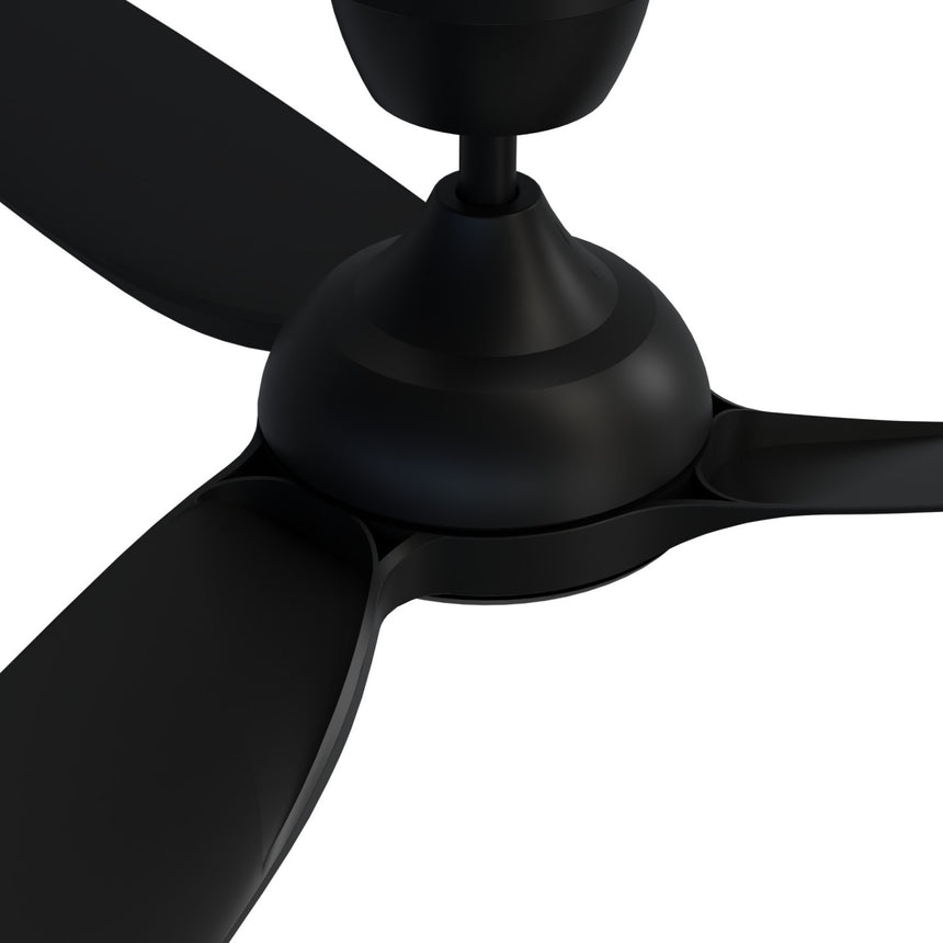 Ventilador de techo Sulion Dana 132cm negro motor DC apto exterior — vista 2