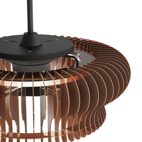 Ventilador de techo Sulion Daya negro, mate 2248820