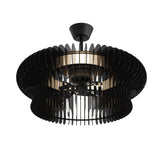Ventilador de techo con luz Sulion Daya Style 60cm LED negro motor DC CCT regulable — vista 3