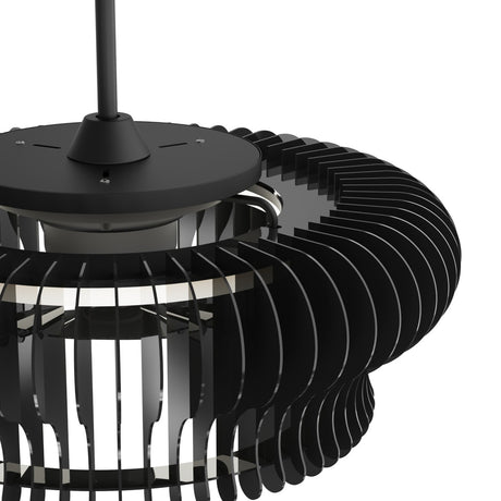 Ventilador de techo con luz Sulion Daya Style 60cm LED negro motor DC CCT regulable — vista 5