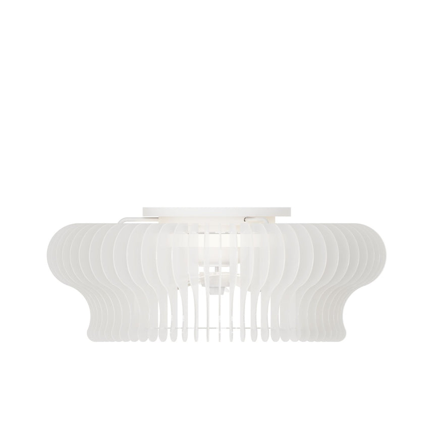 Ventilador de techo con luz Sulion Daya Style 60cm LED blanco y traslúcido motor DC — vista 5