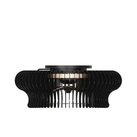 Ventilador de techo con luz Sulion Daya Style 60cm LED negro motor DC CCT regulable — vista 4