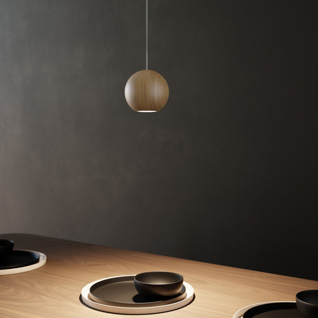 Plafón Sulion Doty LED madera 25W 2180113