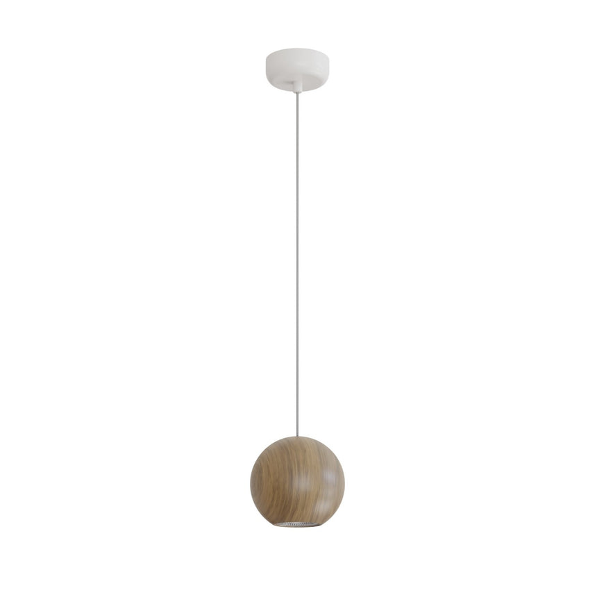 Plafón Sulion Doty LED madera 25W 2180113
