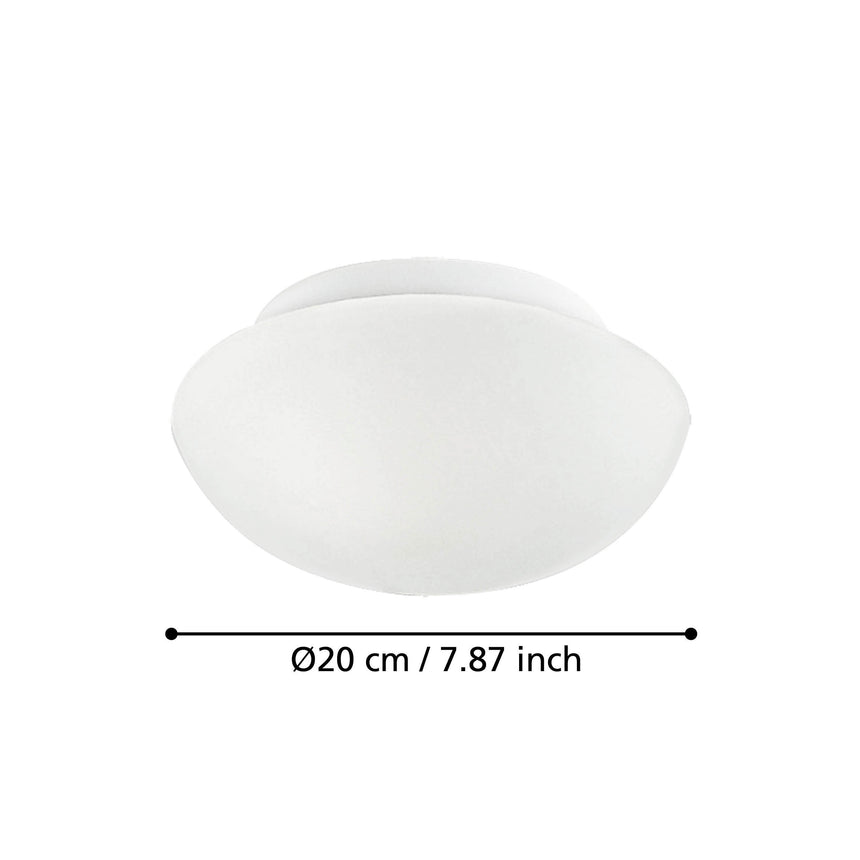 EGLO Ella 81635 blanco, medidas del modelo