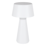 Lámpara de mesa recargable EGLO Scorrano 75795 de plástico blanco