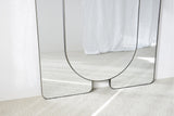 Espejo decorativo de suelo VP metal 200x100 cm