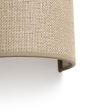 Faro OTTON R Lámpara aplique yute redondo horizontal 2L 66401-110