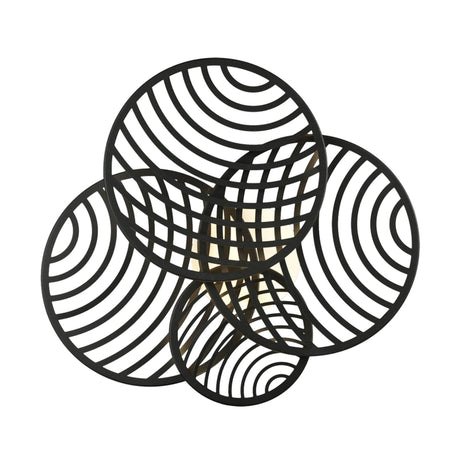 Mantra Collage Plafón LED negro 7230