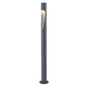 Baliza de exterior Mantra Aran LED aluminio gris oscuro 3000 IP65 Ø9,5cm