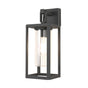 Aplique de exterior Alps Mantra negro E27 IP65 9114