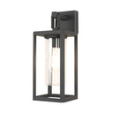 Aplique de exterior Alps Mantra negro E27 IP65 9114