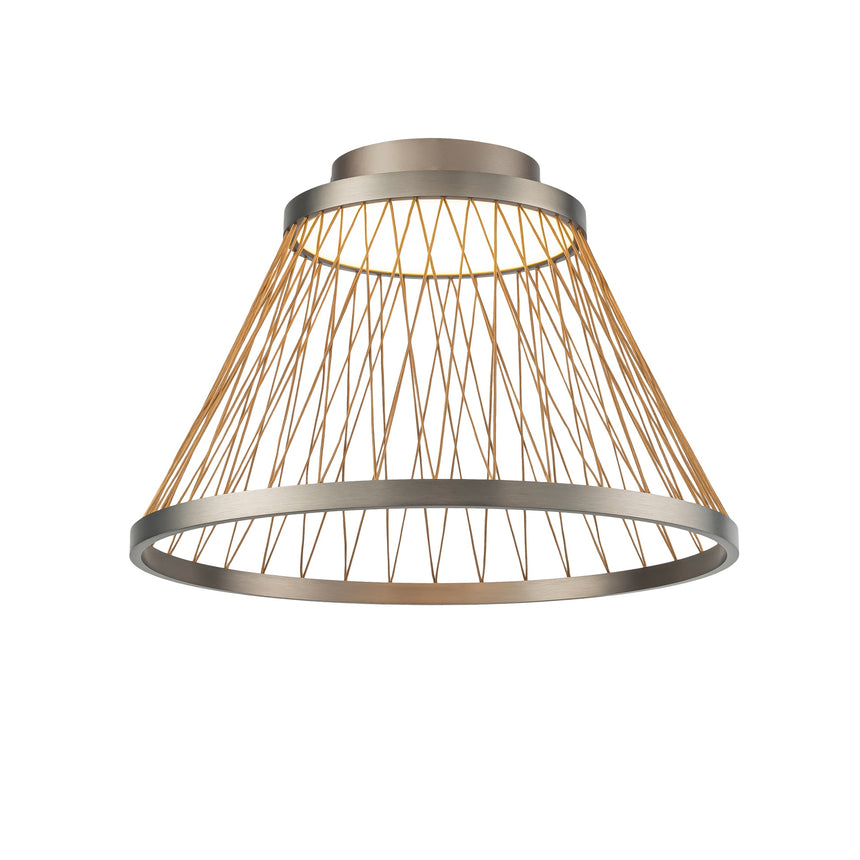 Mantra Spider Plafón LED 43W gris 3000K 8981