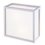 Mantra Utah Plafón exterior E27 2 Luces IP65 blanco 8379