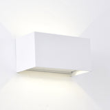 Mantra Davos Aplique exterior LED 4x6W 3000K IP54 beige, blanco 7816