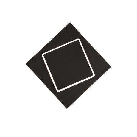 Mantra Dakla Aplique LED  negro 6430