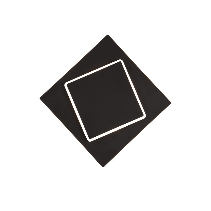 Mantra Dakla Aplique LED  negro 6430