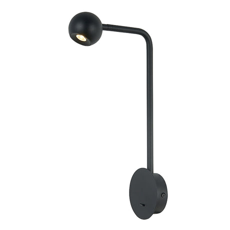 Mantra Eyes Aplique LED  negro 7514