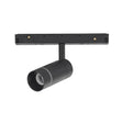 Luminaria Mantra Magneto LED aluminio negro 2700 regulable IP20 12cm