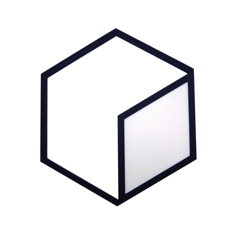 Mantra Kubick Plafón/Aplique LED 48W 3000K negro 7762