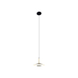 Mantra Orion Lámpara de techo colgante LED 8W 3000K negro, dorado 7305