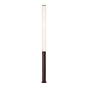 Baliza de exterior Mantra Gant grande 205cm LED 43W aluminio 3000K IP65 Ø16cm marrón — ref. 9279 (1)