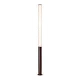 Baliza de exterior Mantra Gant grande 205cm LED 43W aluminio 3000K IP65 Ø16cm marrón — ref. 9279 (1)