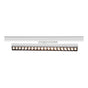 Luminaria Mantra Creta LED aluminio blanco 3000 IP20 11cm