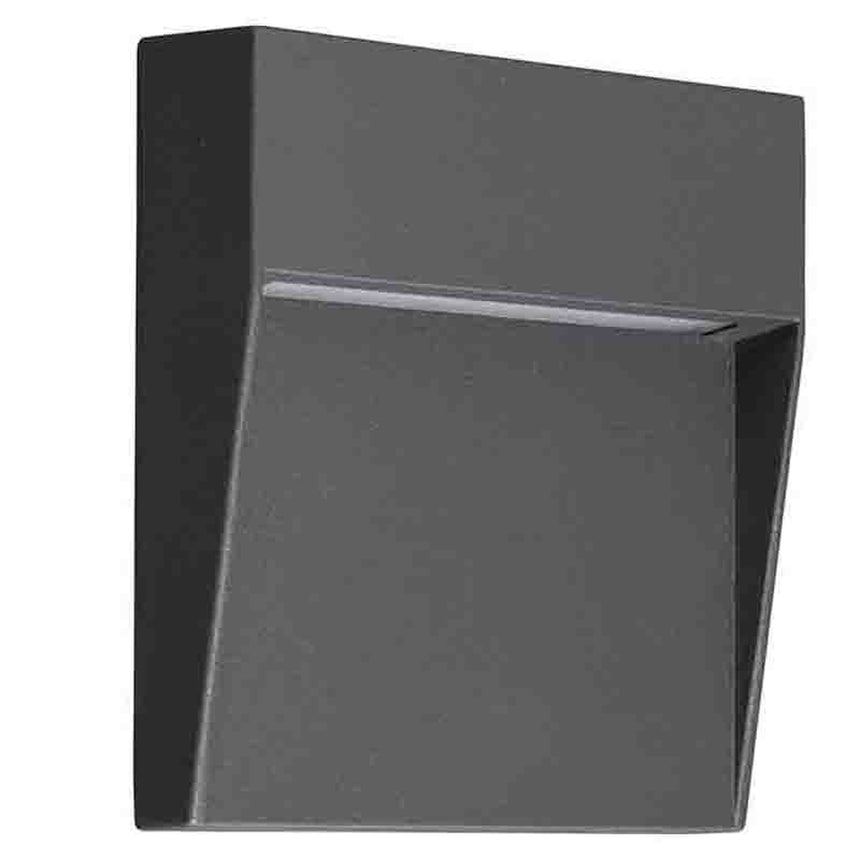 Mantra Baker Señalizador exterior LED  IP54 gris oscuro 7011