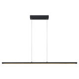 Mantra Lineal Lámpara de techo colgante LED 38W 3000K 122cm negro 8954