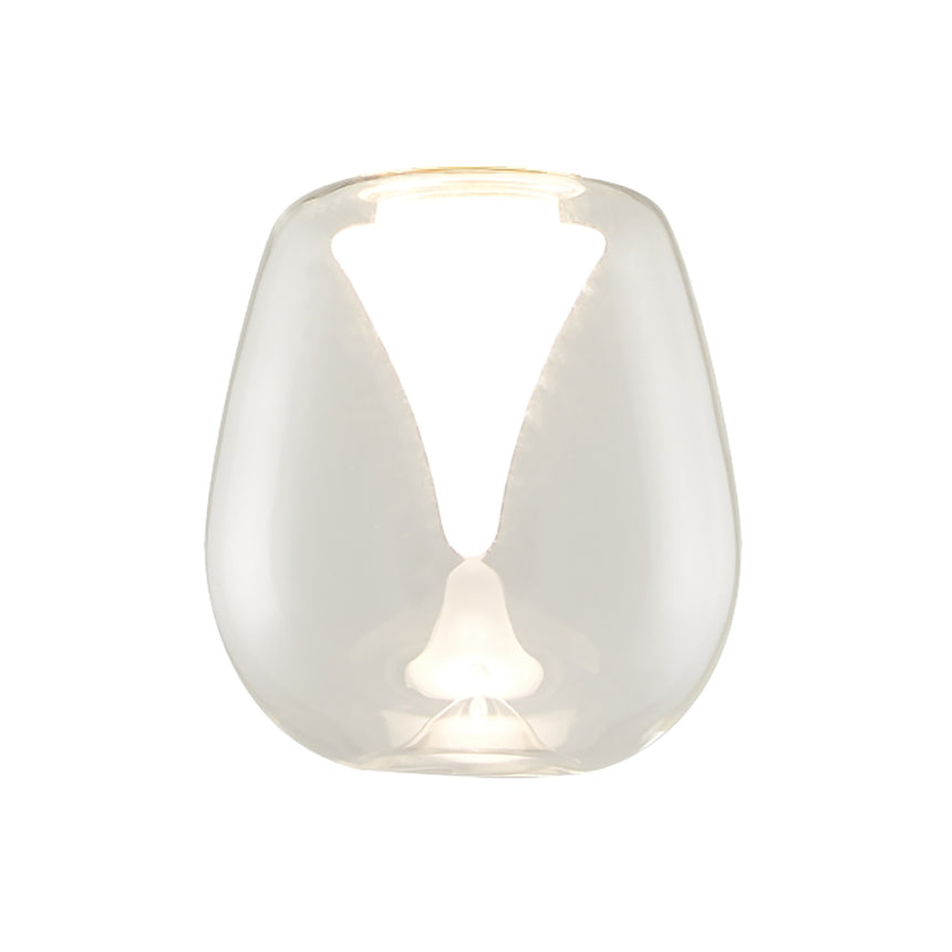 Mantra Andromeda Tulipa de cristal transparente 8945